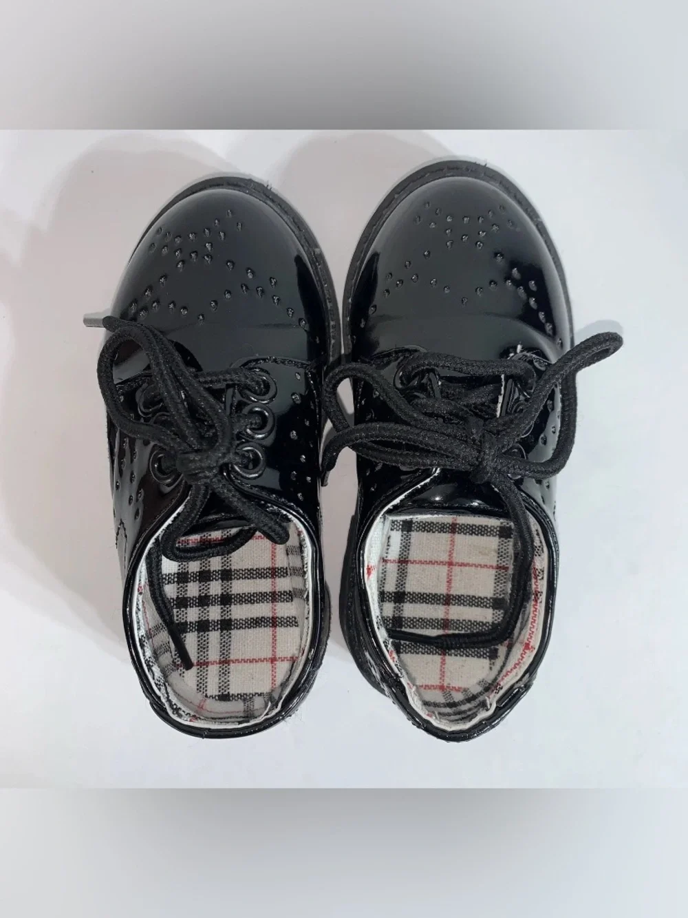 Boy's Girl's Classic Lace-Up Oxford Shoes  School Uniform Flats Loafer 6.5US/23E